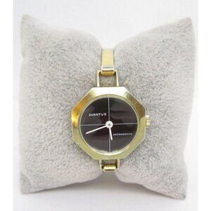 Vtg Women Diantus Hand Wind Mechanical Analog 27mm Round Watch (H450)